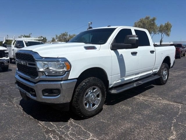 2023 RAM 2500 Tradesman in Bright White Clearcoat — front three-quarter view